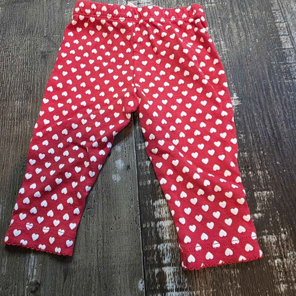 Carter's Red Heart Print Kids Bottoms